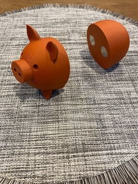 3D Printed Magnetic Pig Toy | Cute Fidget Desk Decor